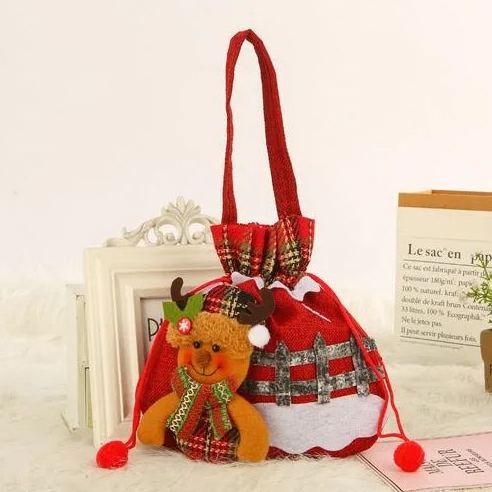 Christmas Gift Snowman Doll Bag