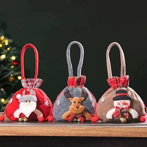 Christmas Gift Snowman Doll Bag