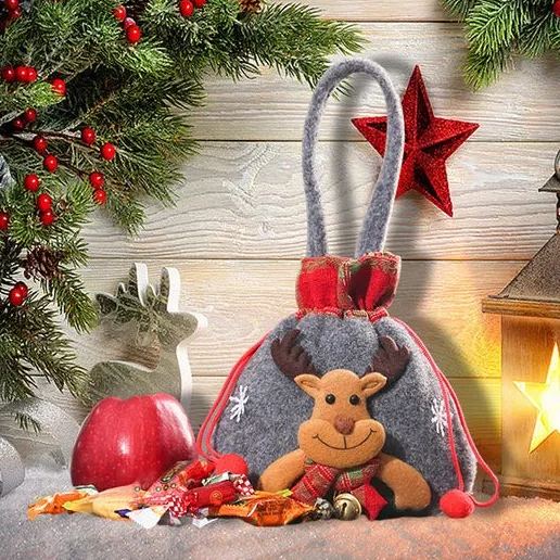 Christmas Gift Snowman Doll Bag