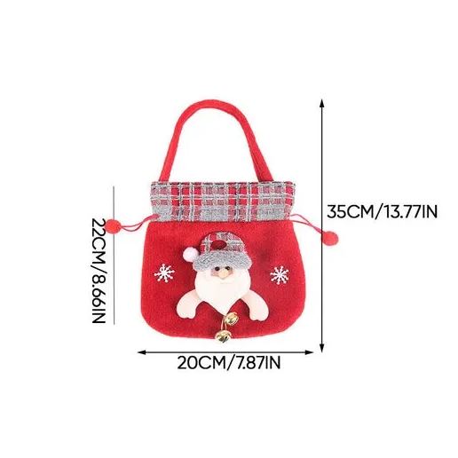 Christmas Gift Snowman Doll Bag