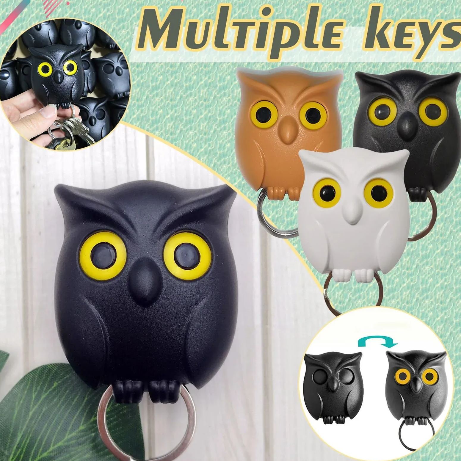 🦉Cute Owl Key Holder