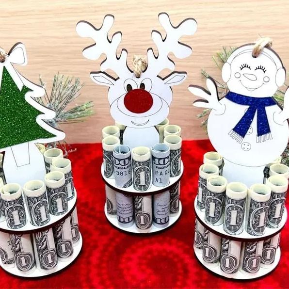 Unique Christmas Money Clip