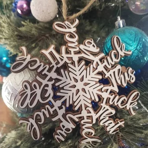 Funny Christmas Ornament 