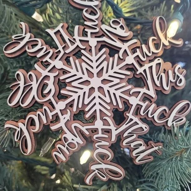 Funny Christmas Ornament 