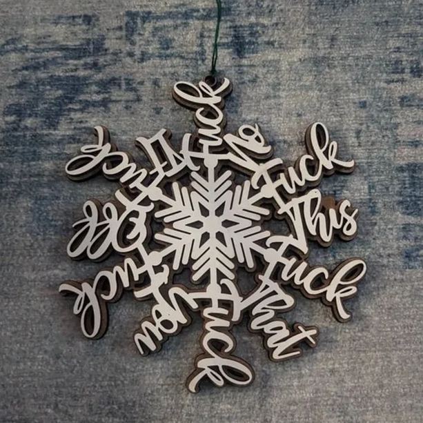Funny Christmas Ornament 