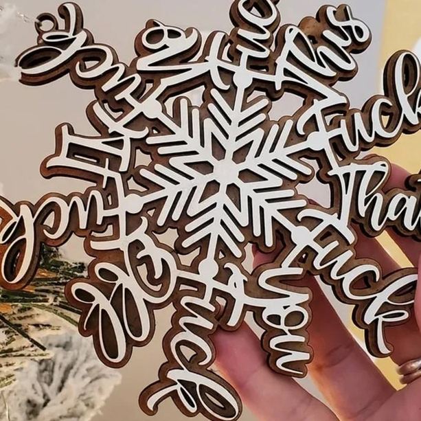 Funny Christmas Ornament 