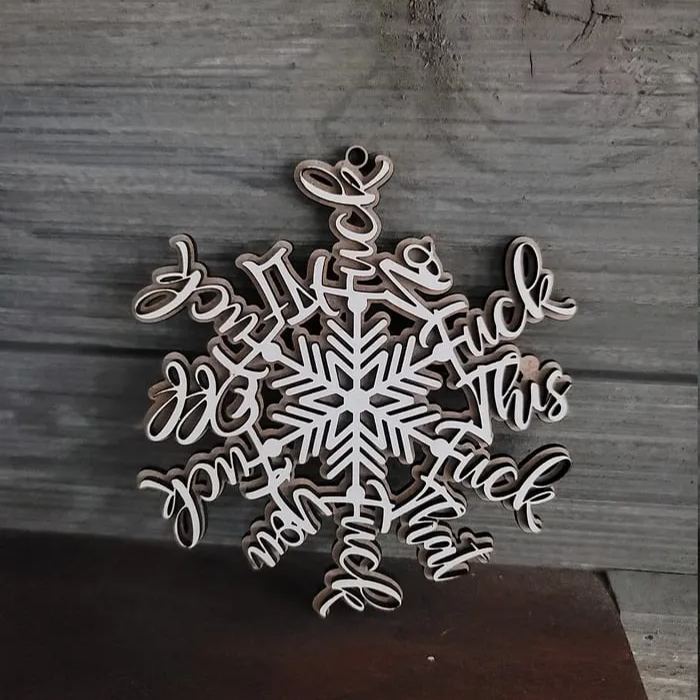 Funny Christmas Ornament 