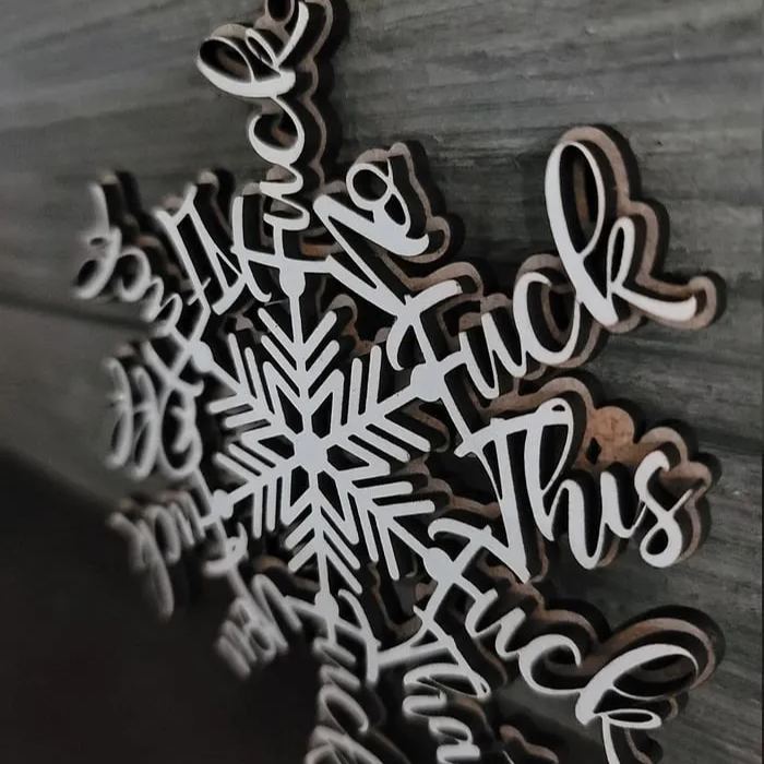Funny Christmas Ornament 