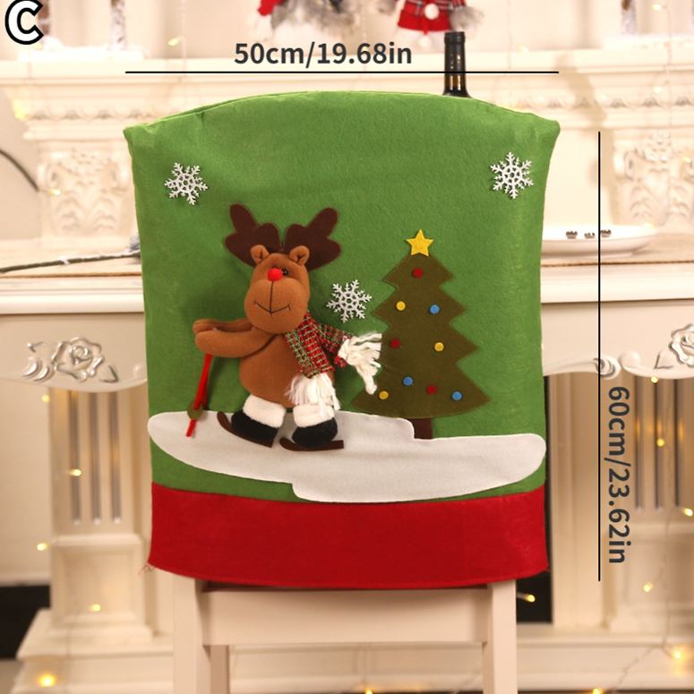 🎁💝Christmas Dining Room Decorative Chair Covers