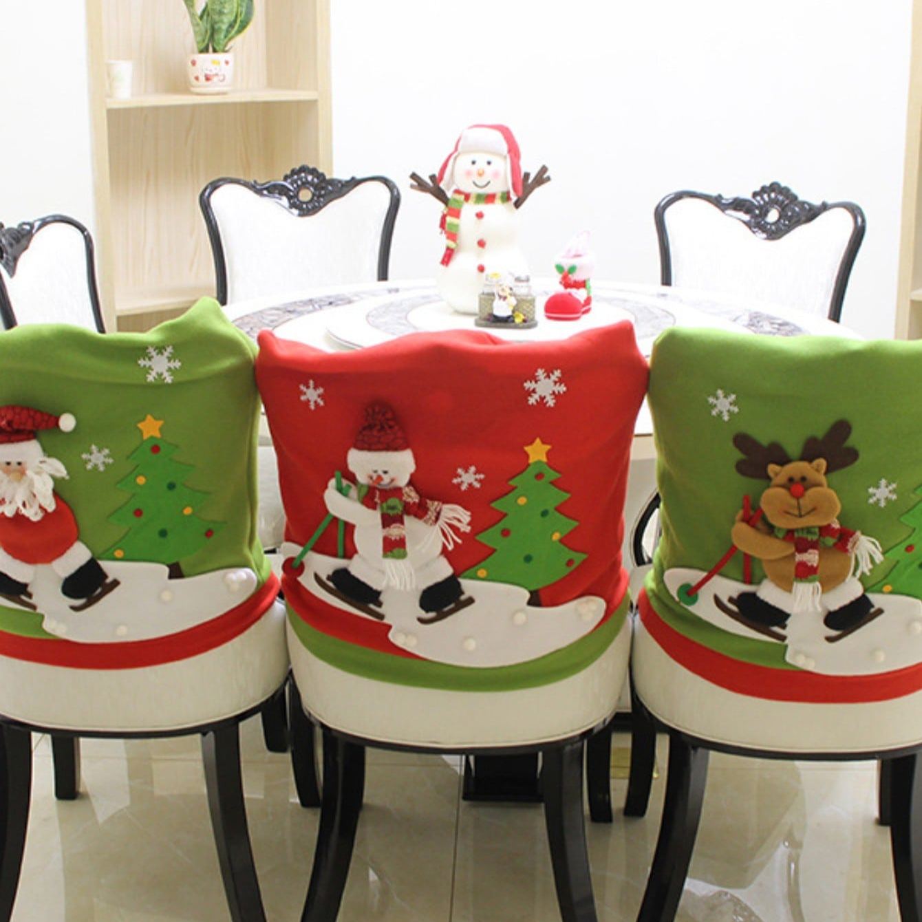 🎁💝Christmas Dining Room Decorative Chair Covers