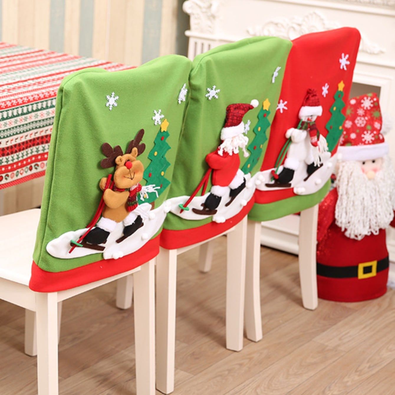 🎁💝Christmas Dining Room Decorative Chair Covers
