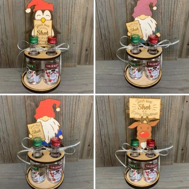 🎄Early Christmas Sale🔥 Christmas Mini Wine Bottle Holder