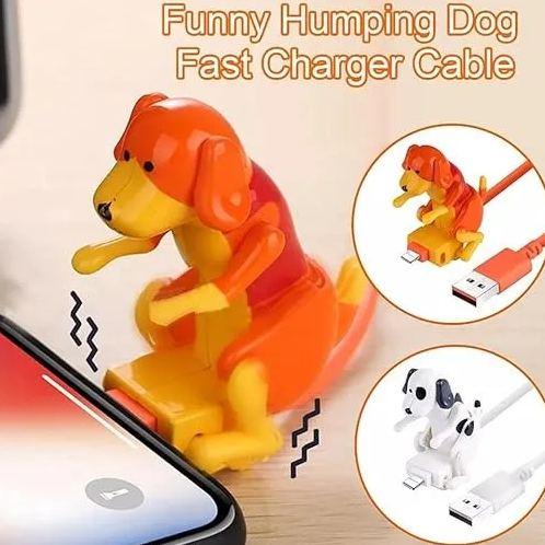 Dog Charging Cable, Dog Toy Smartphone USB Cable Charger For Mobile Phone