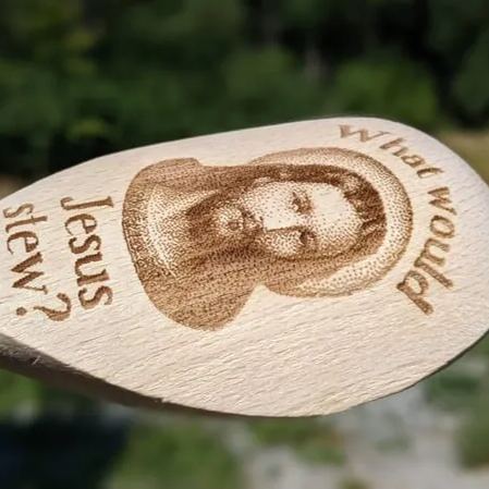 What would Jesus Stew? | Interesting Wooden Spoon