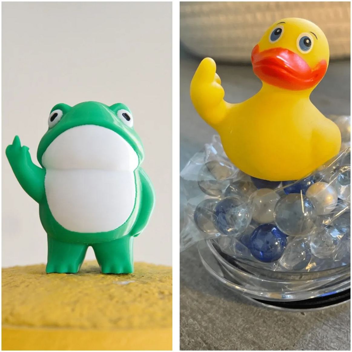 🐸Rebellious Frog Figurine🐸