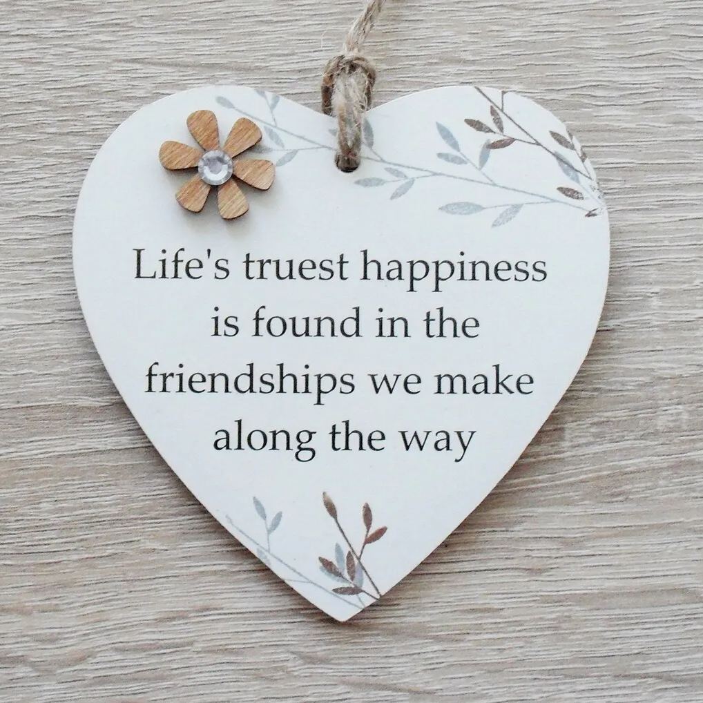 💝Wooden Heart Thank You Gift