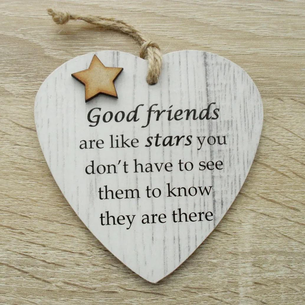 💝Wooden Heart Thank You Gift