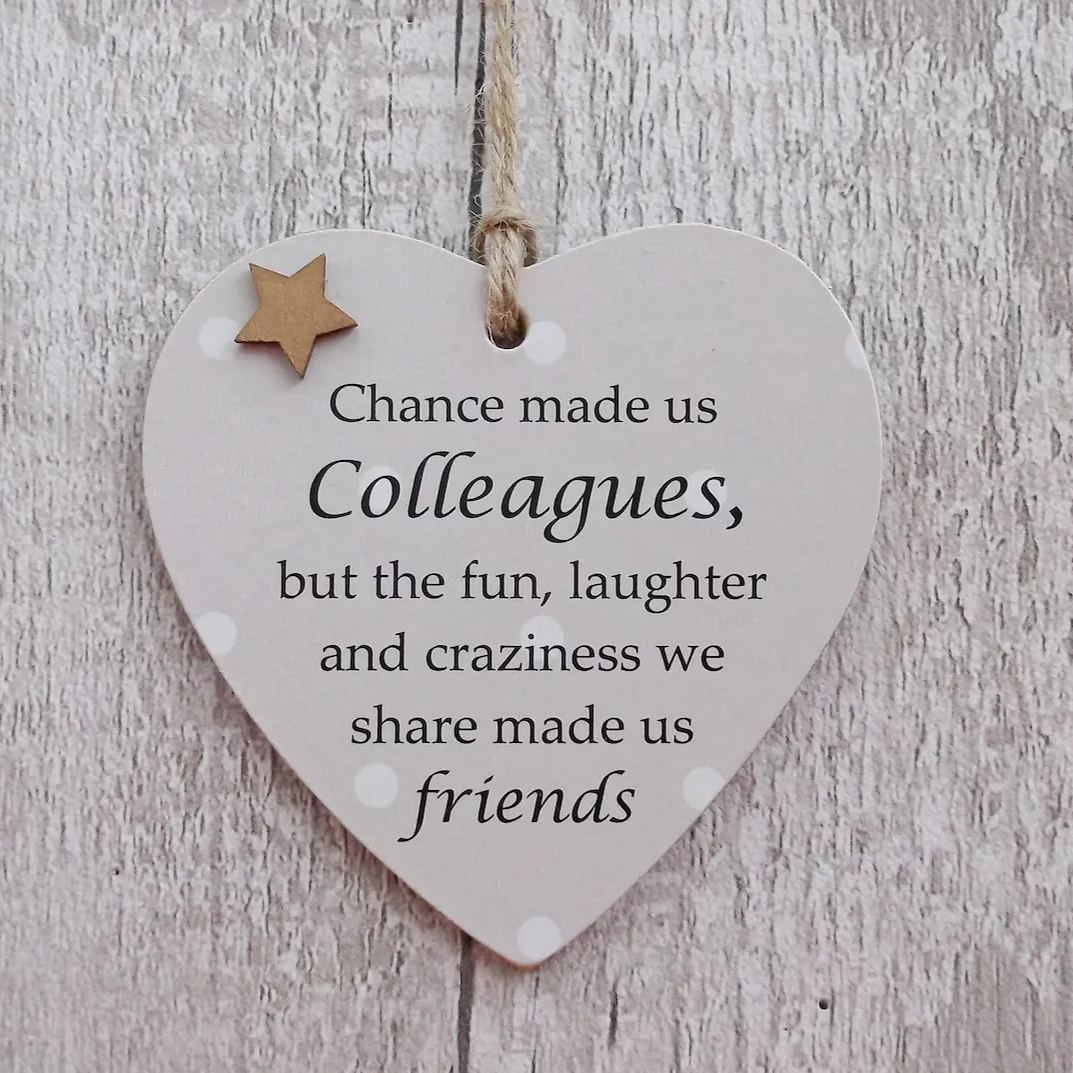 💝Wooden Heart Thank You Gift