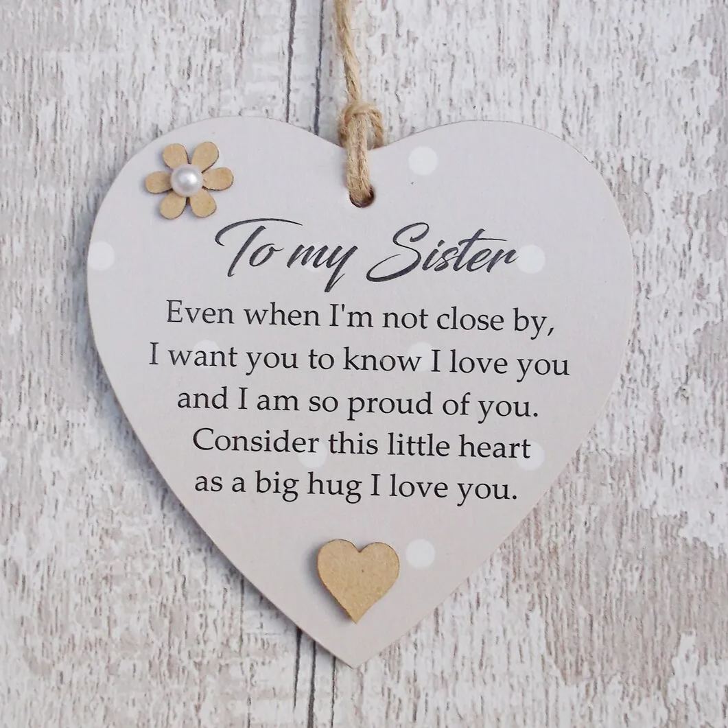 💝Wooden Heart Thank You Gift