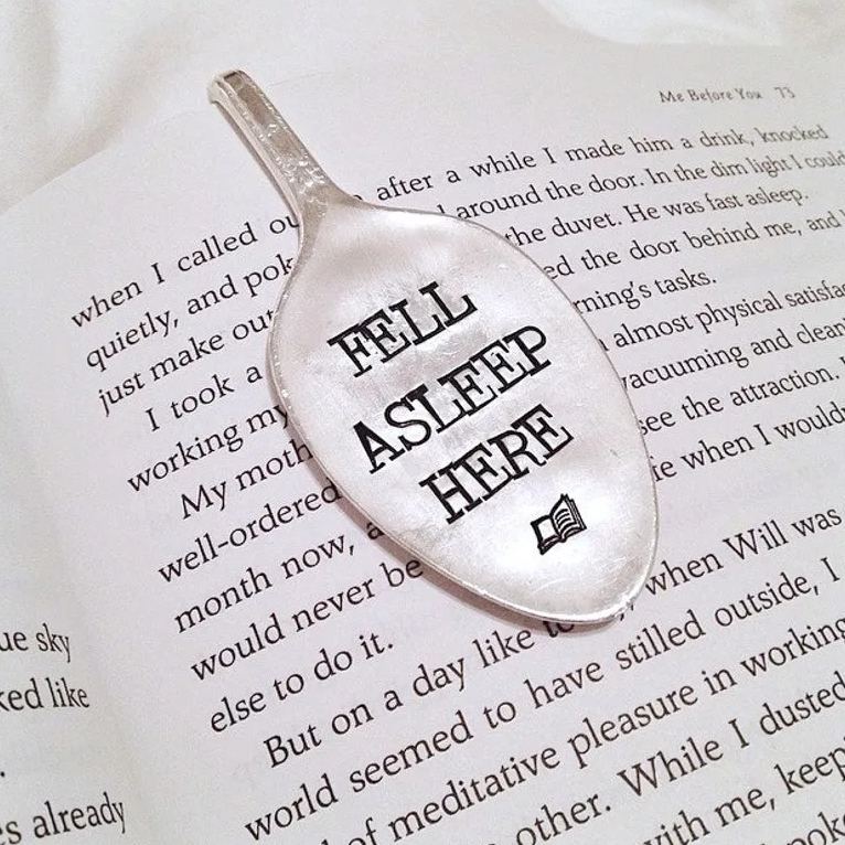 🎄Christmas Promotion🎄Funny Spoon Bookmark -the perfect gift for a bookworm