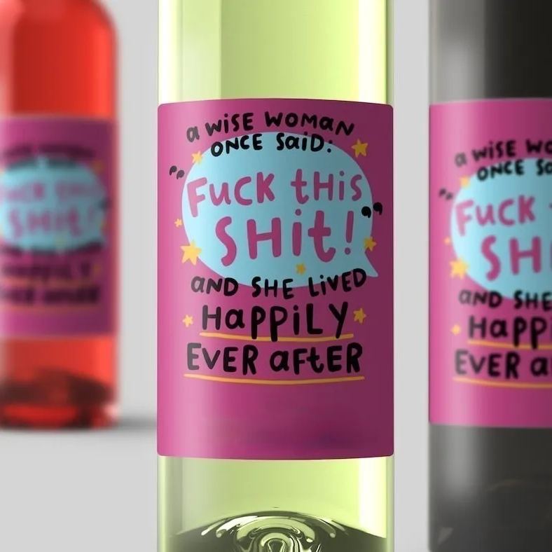 Funny Wine Label😂