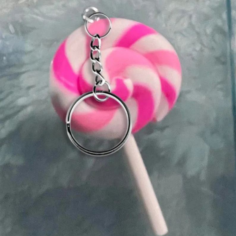 Mini Lollipop Keychain