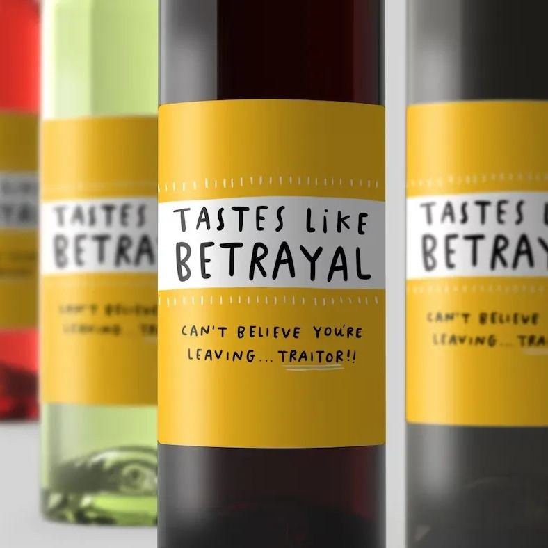 Funny Wine Label😂