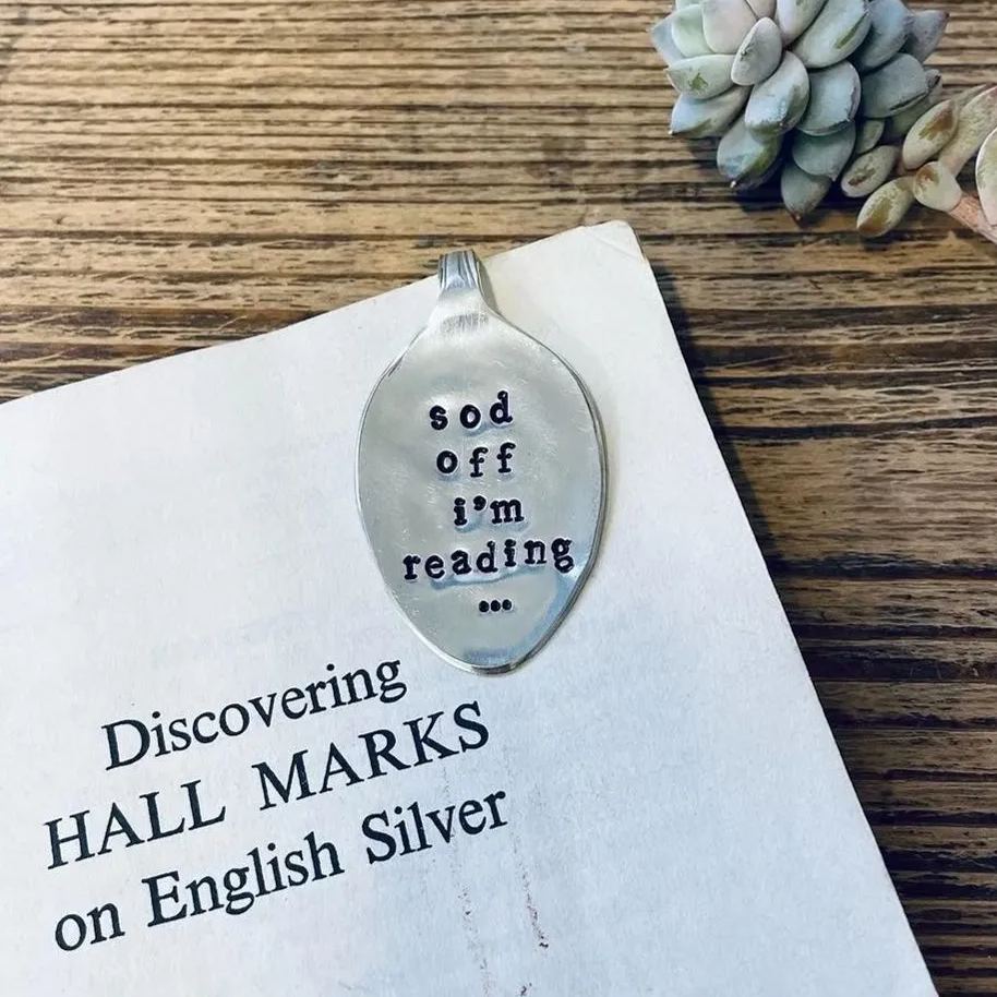 📕🎁Funny Spoon Bookmark -the perfect gift for a bookworm