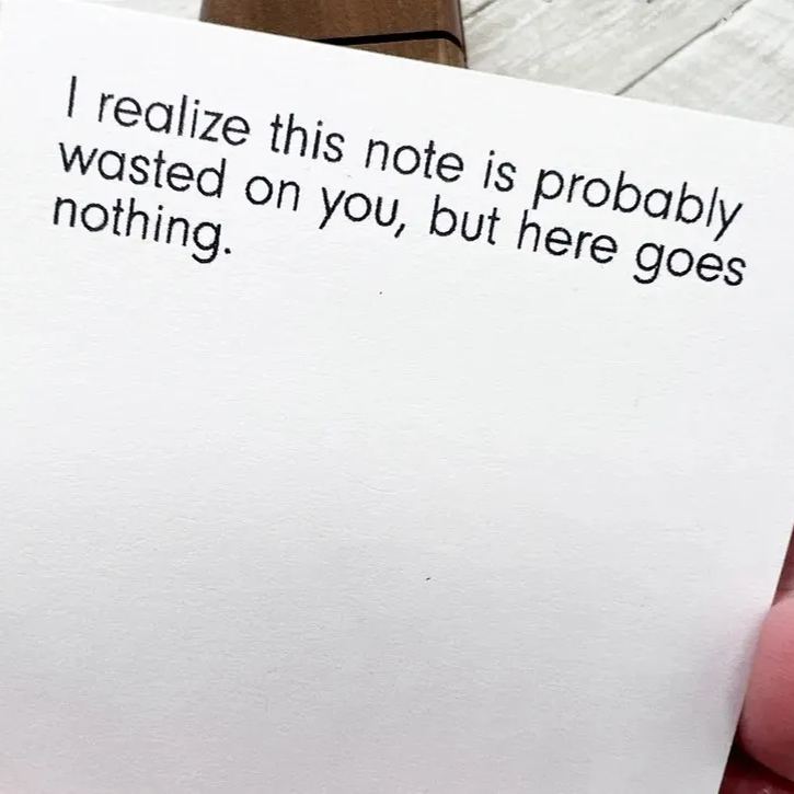 💝2023 CHRISTMAS GIFT - Fresh Outta Fucks Pad and Pen