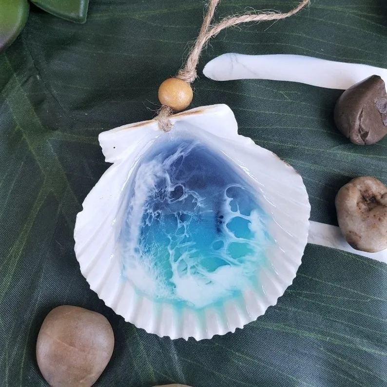 ✨Ocean Shell Art Ornament