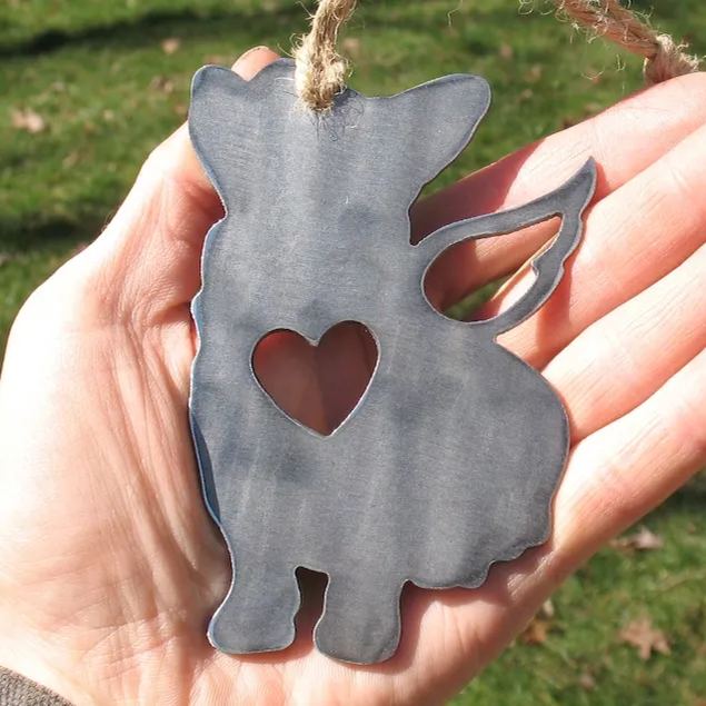 🎄Christmas Gift-DOG METAL ORNAMENT💗