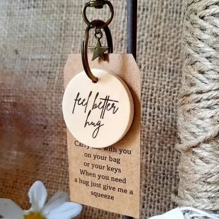 Emotional Support Keyrings Feel