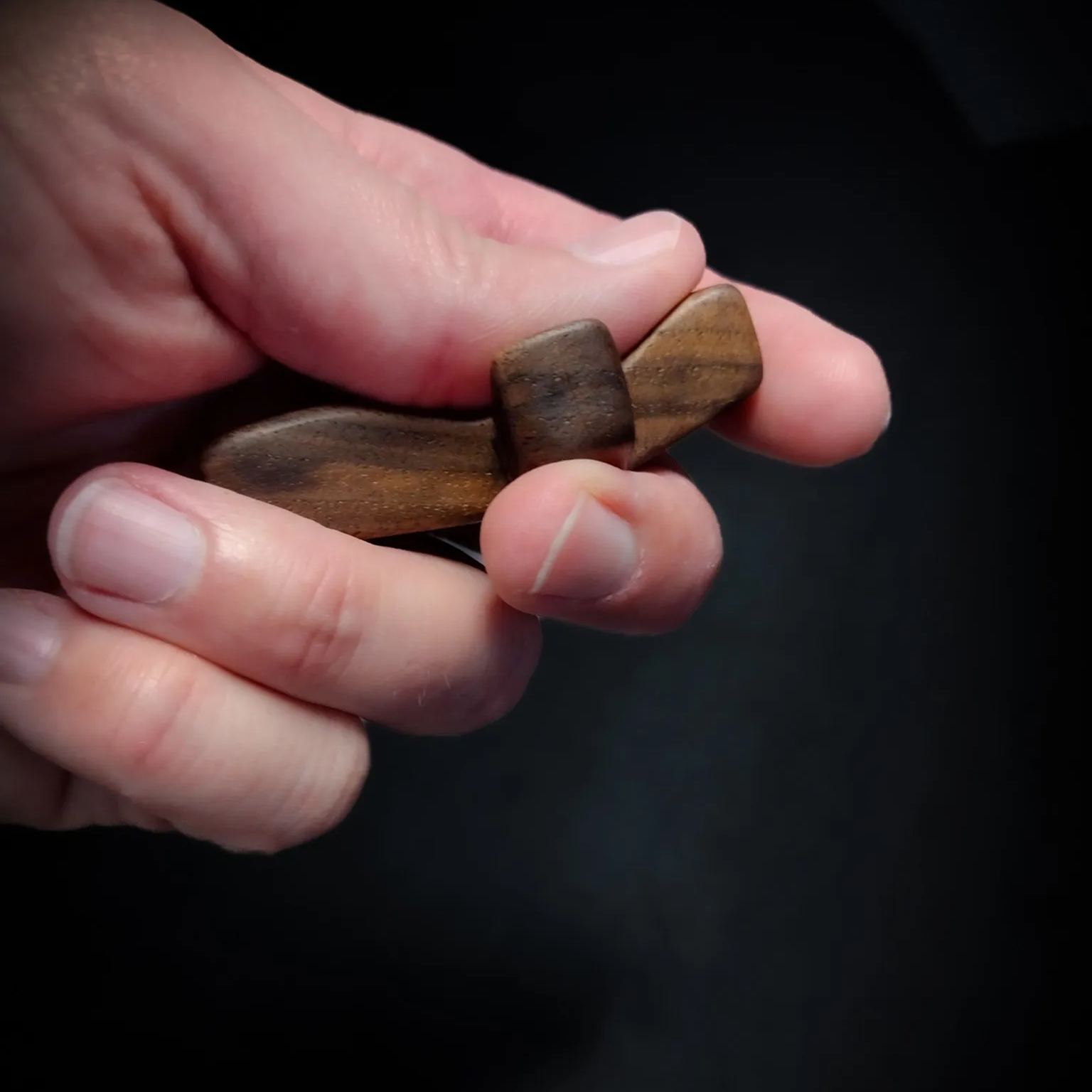 Cross My Heart-Handheld Wooden Cross