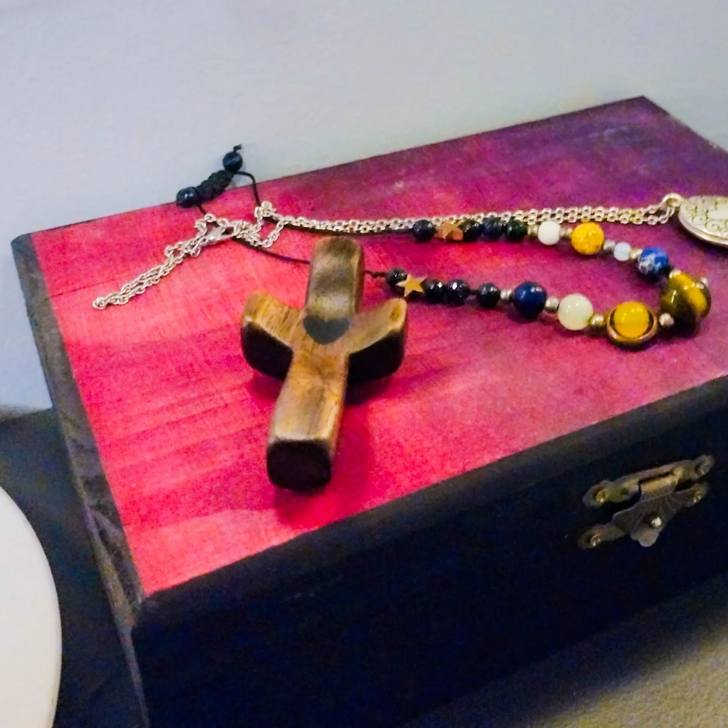 Cross My Heart-Handheld Wooden Cross