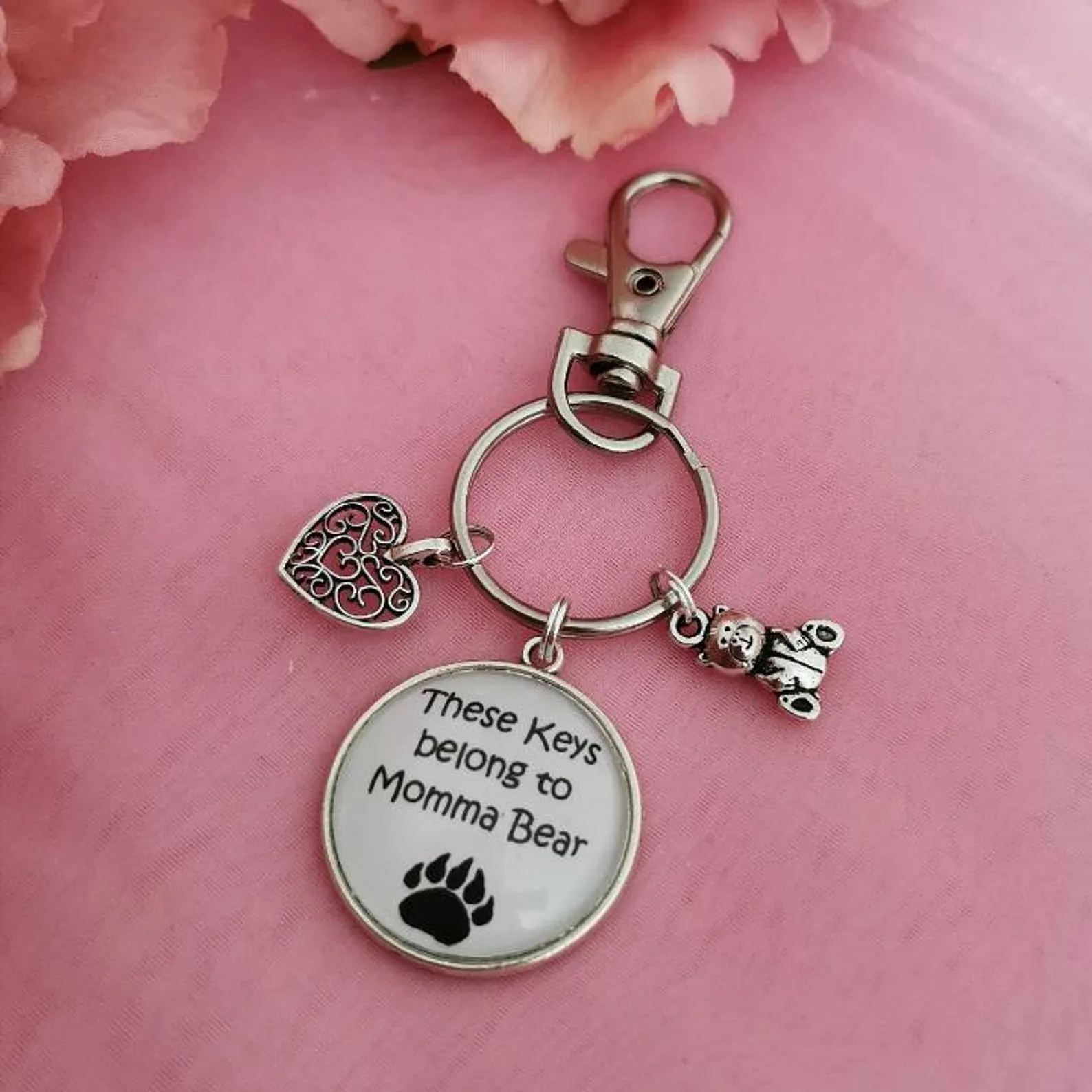 Cute keyring-for your favorite teachers/families/friends/neighbors