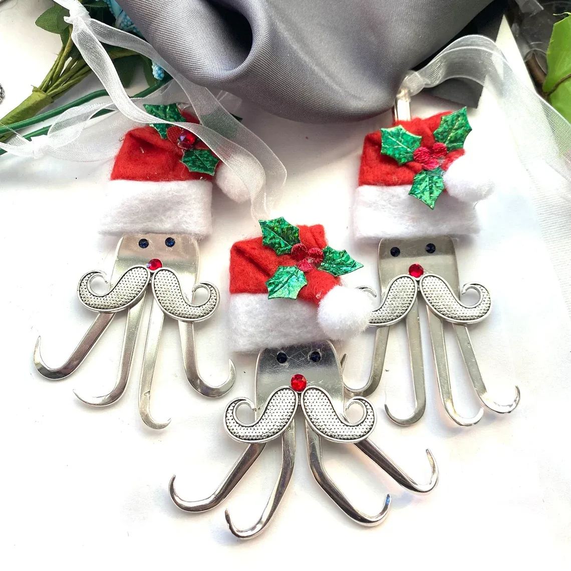 🎁🦌Funny Fork Christmas Ornament