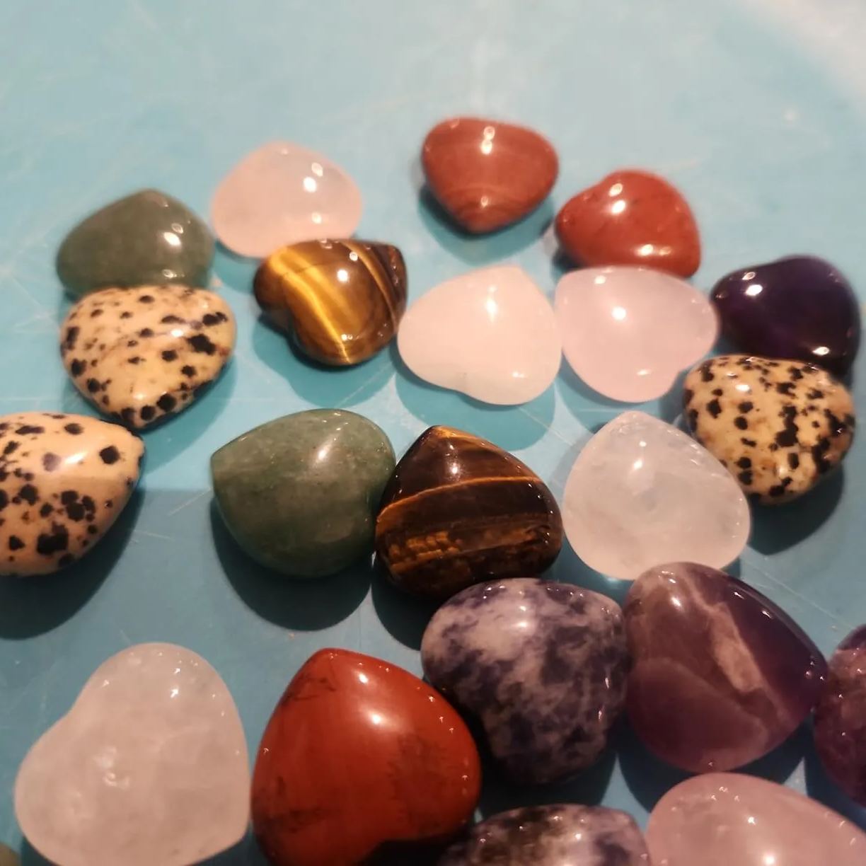 💖Cards With Heart-Shape Crystals