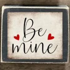 mini Valentine signs