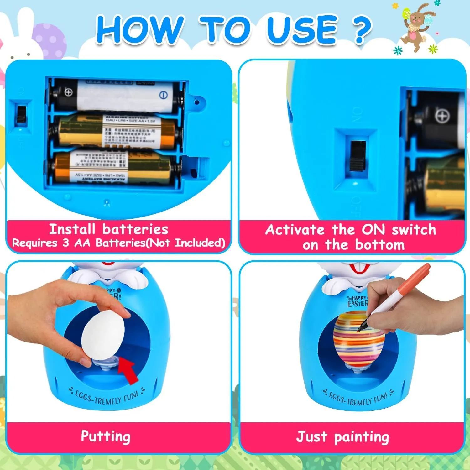 🐰Easter Egg Decorating Kit