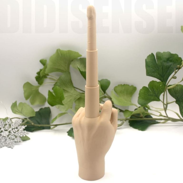 Fun Retractable Prank Middle Finger Toy