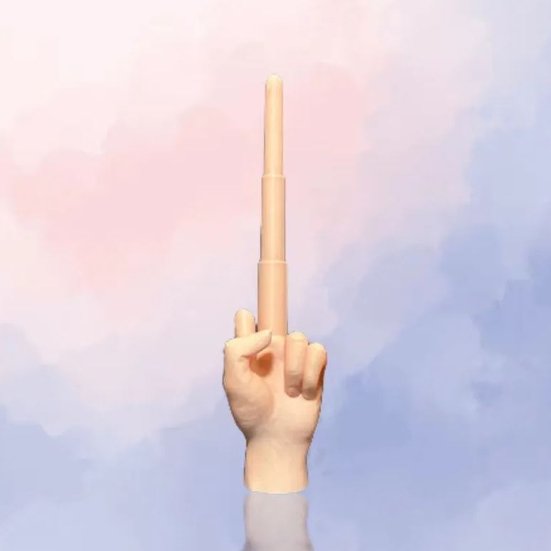 Fun Retractable Prank Middle Finger Toy