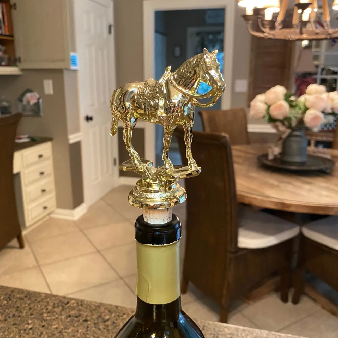🐎Horse Derby Themed Wine Topper