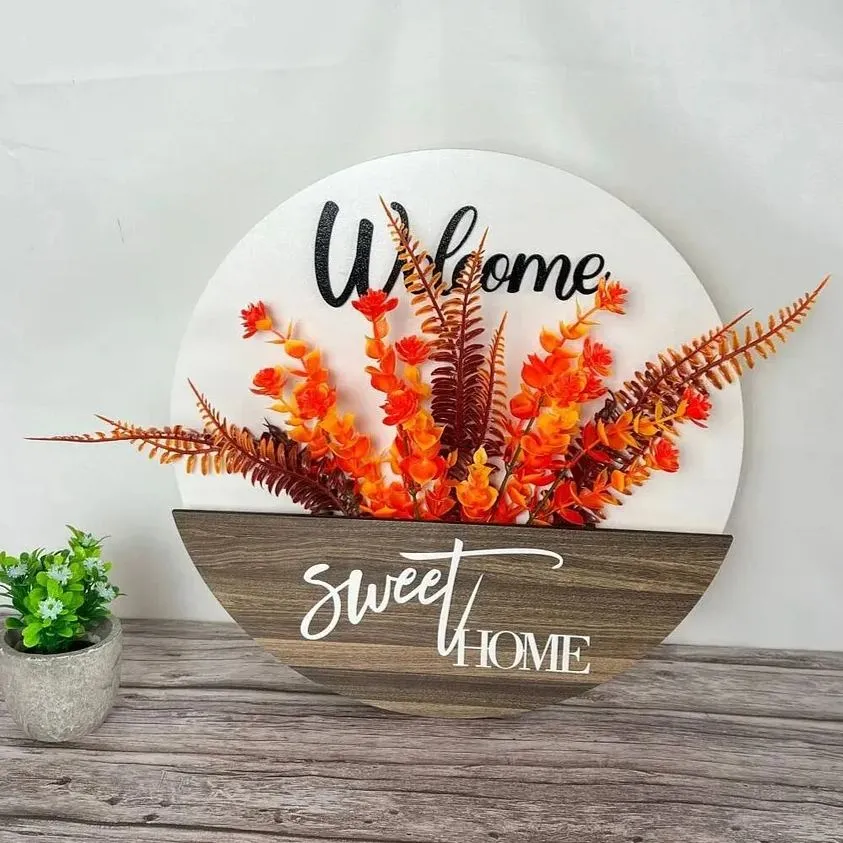💐Welcome Sweet Home Door Hanger💐