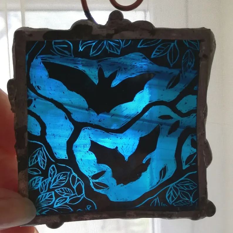 ✨STAINED GLASS LIGHT CATCHER☀️