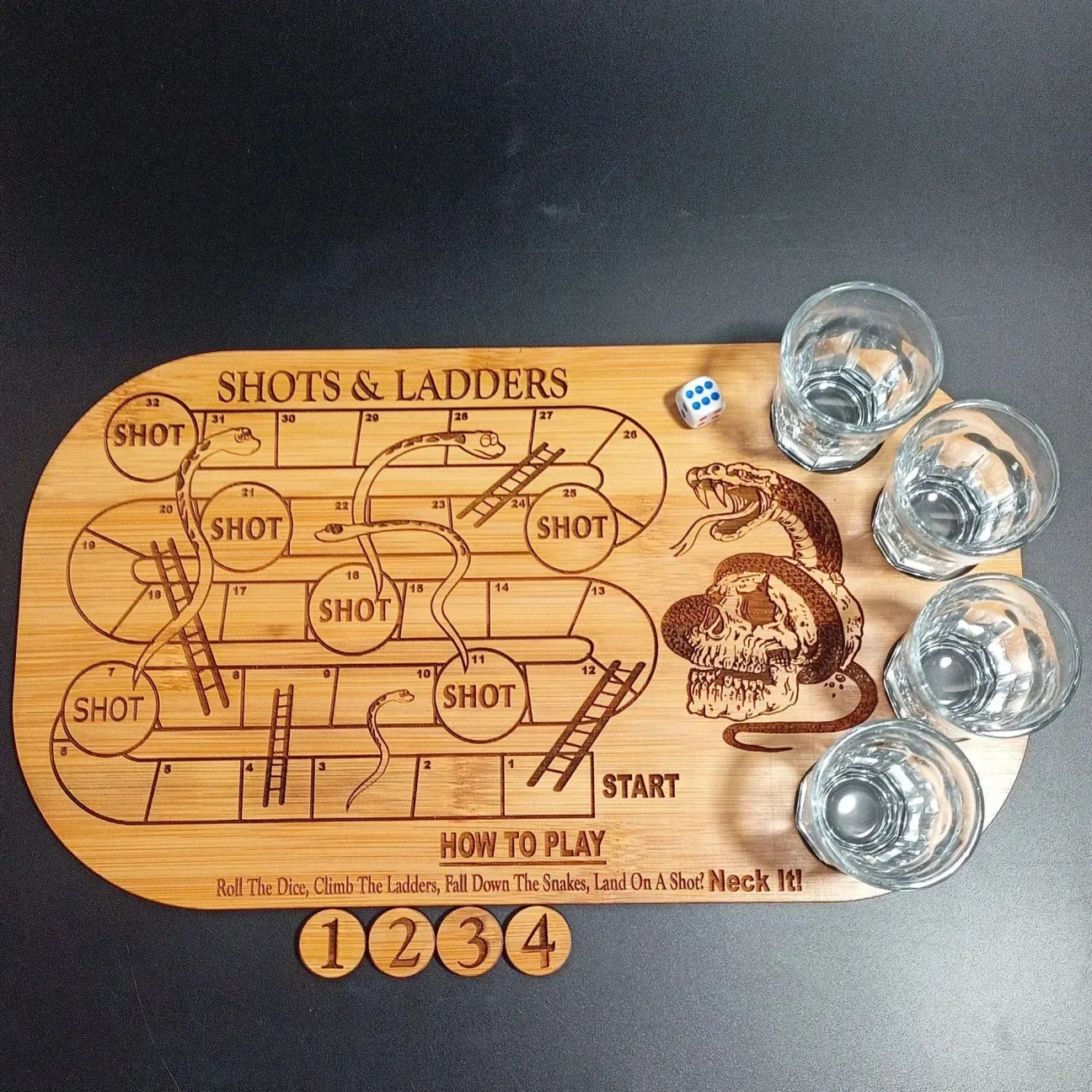 🍻Dice Drinking Game- Adult Drinking Game Left Right Center