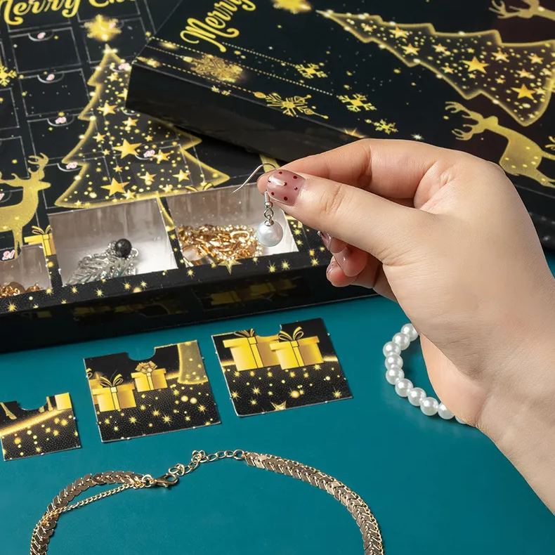 🎄 Christmas Jewelry Advent Calendar – Countdown with Style 🎄