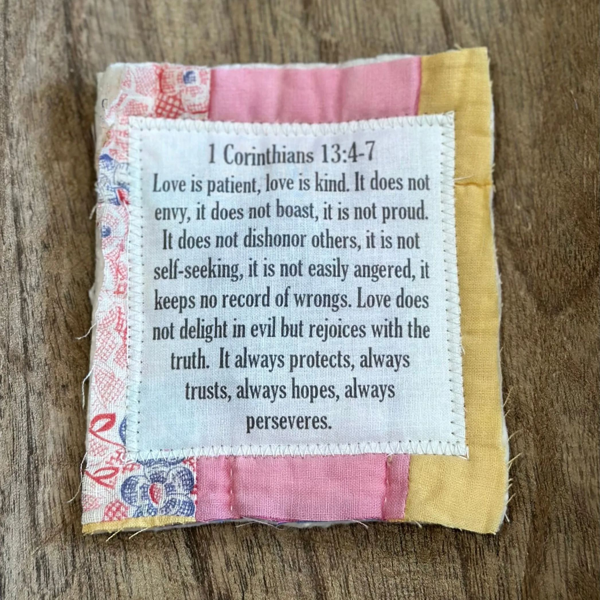 ✝️Prayer Quilt With Cross Inside