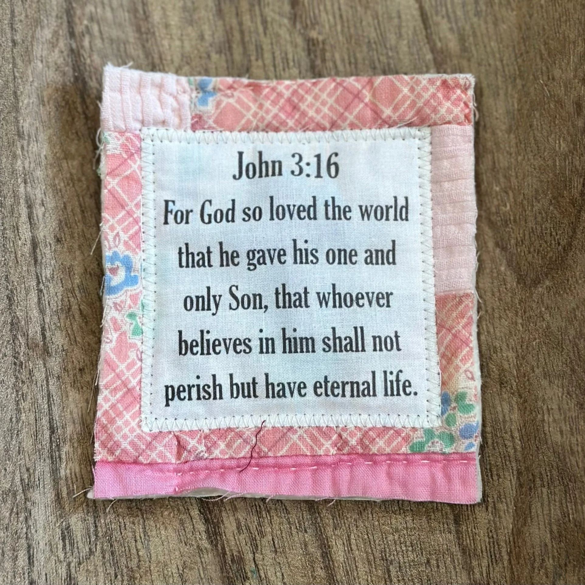 ✝️Prayer Quilt With Cross Inside