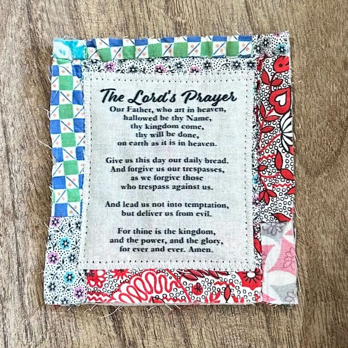 ✝️Prayer Quilt With Cross Inside