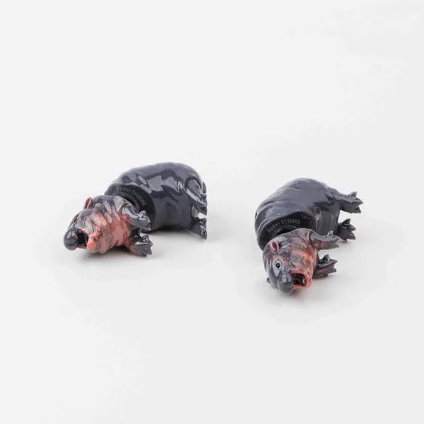 😍Moo Deng Hippo Earrings - Playful Charm in Every Detail